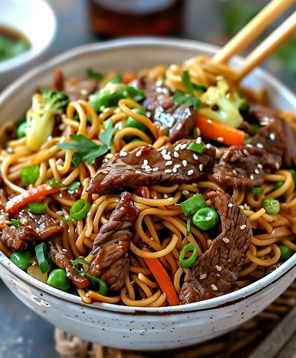 Beef Teriyaki Noodles: Dein schnelles und unwiderstehliches Rezept.