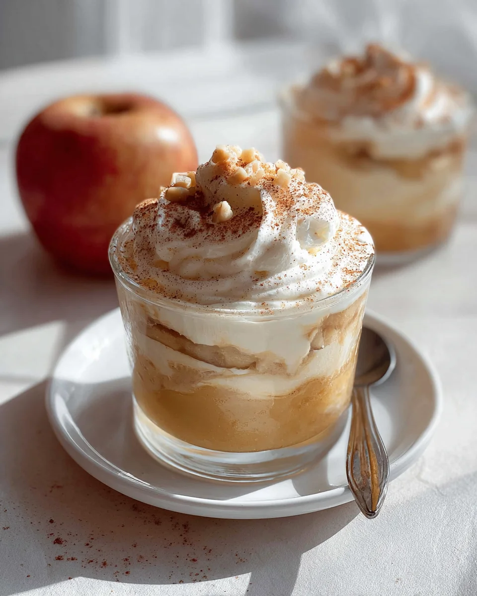 Cremige Zimtcreme mit Apfelmus: Dein neues Lieblingsdessert!