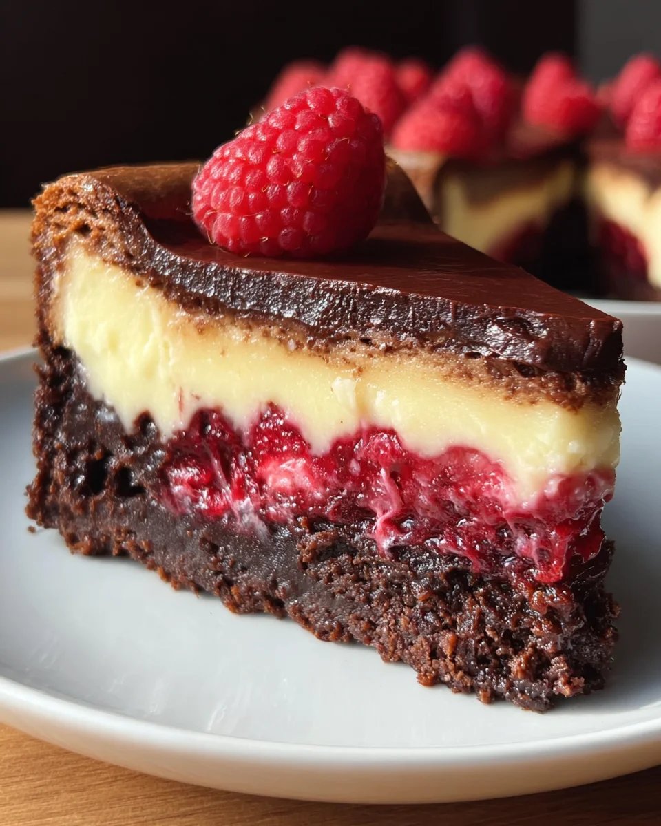 Himbeer Brownie Cheesecake: Dein neuer Favorit!