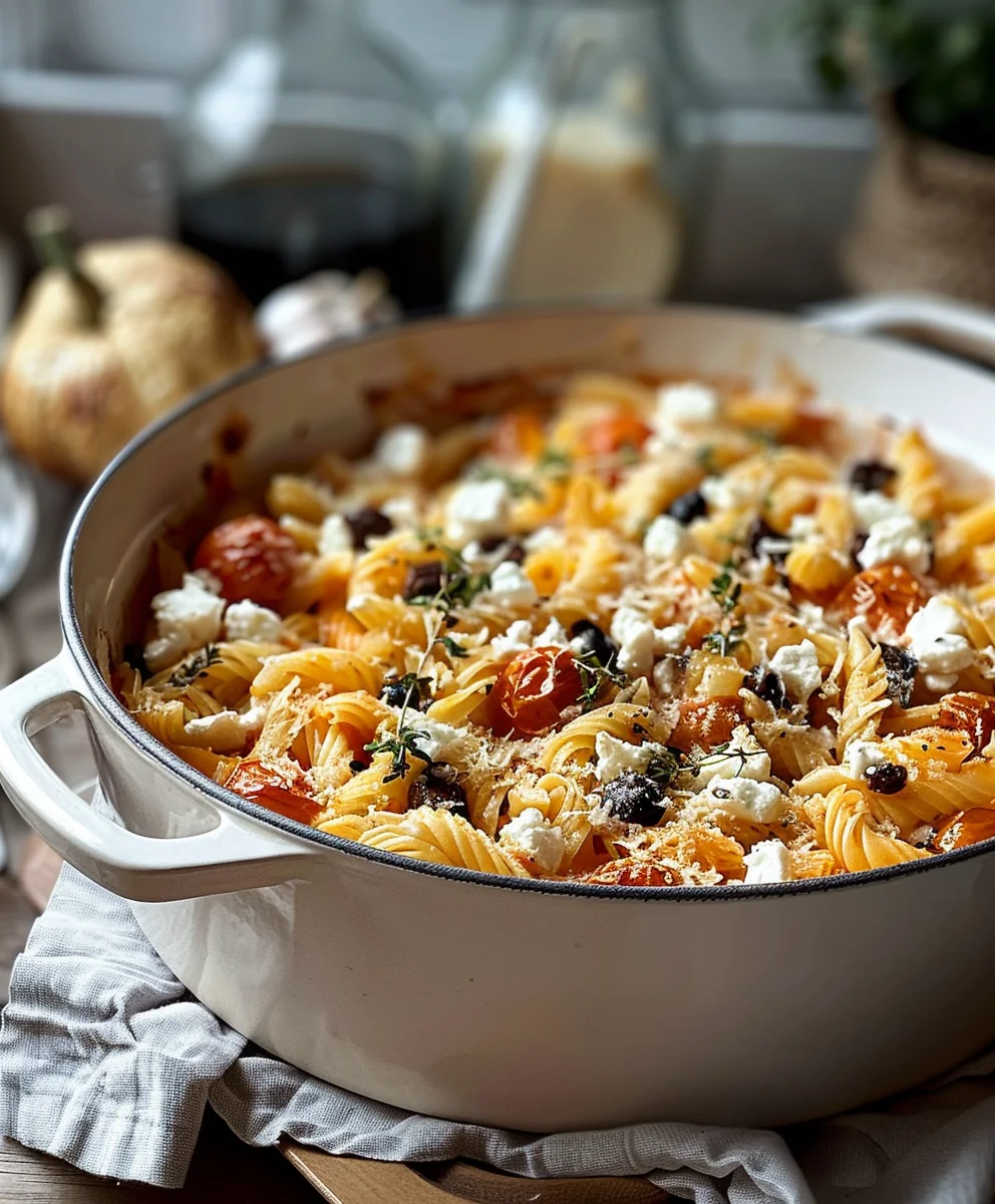 Gebackene Feta Pasta: Einfach, schnell & unwiderstehlich lecker!