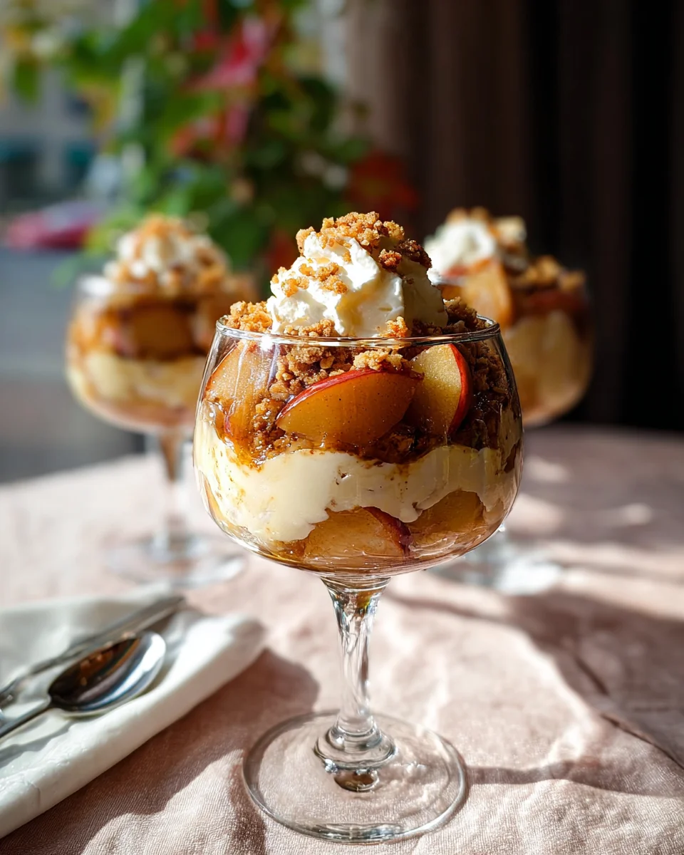 Verführerische Appeltaart im Glas – Dein Apfelkuchen-Hit!