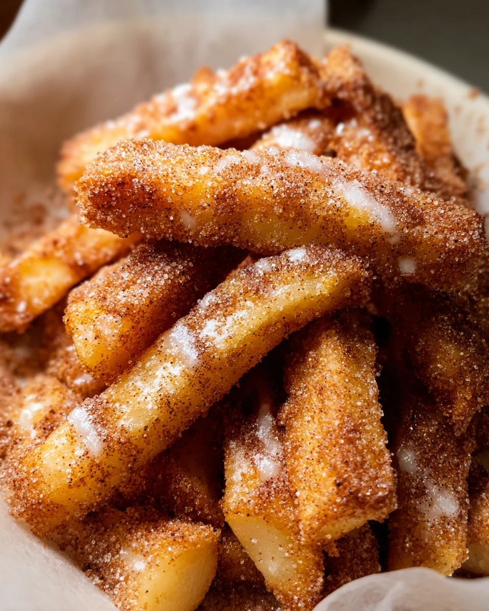 Air Fryer Apfel-Fries: Süß, knusprig, einfach unwiderstehlich!