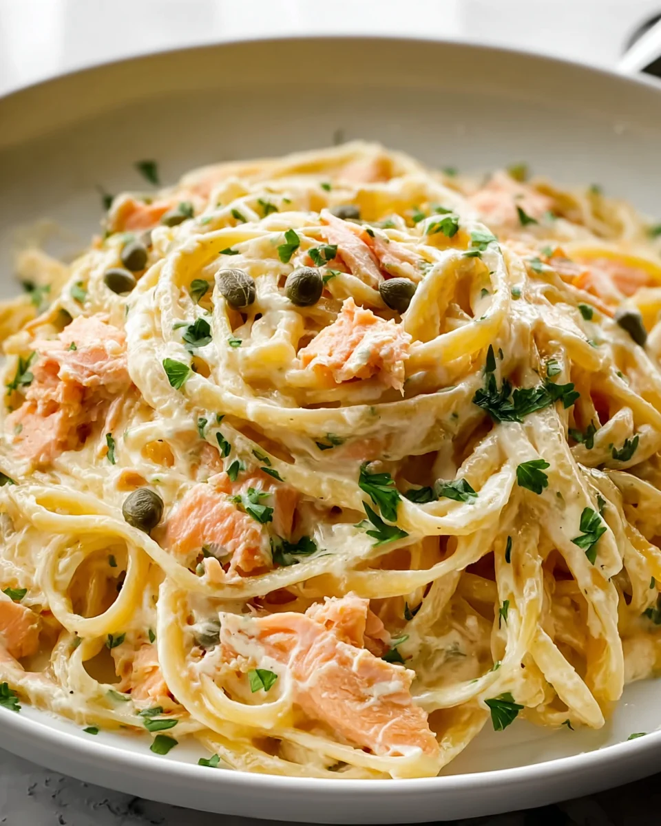 Rauchlachs Linguine: Gesund, schnell & unwiderstehlich lecker
