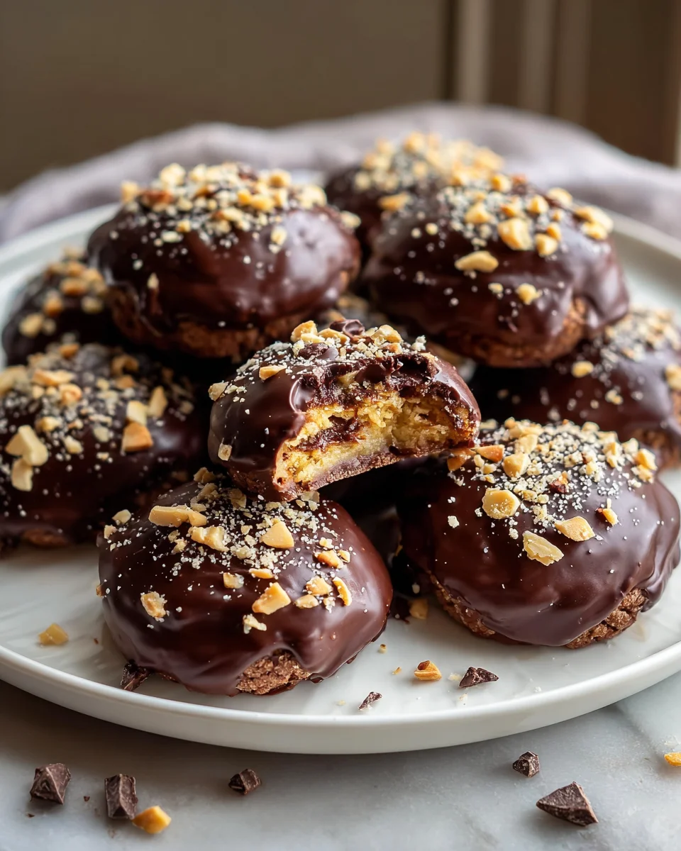 Unwiderstehliche Rocher Plätzchen: Nougat-Schoko Weihnachtskekse