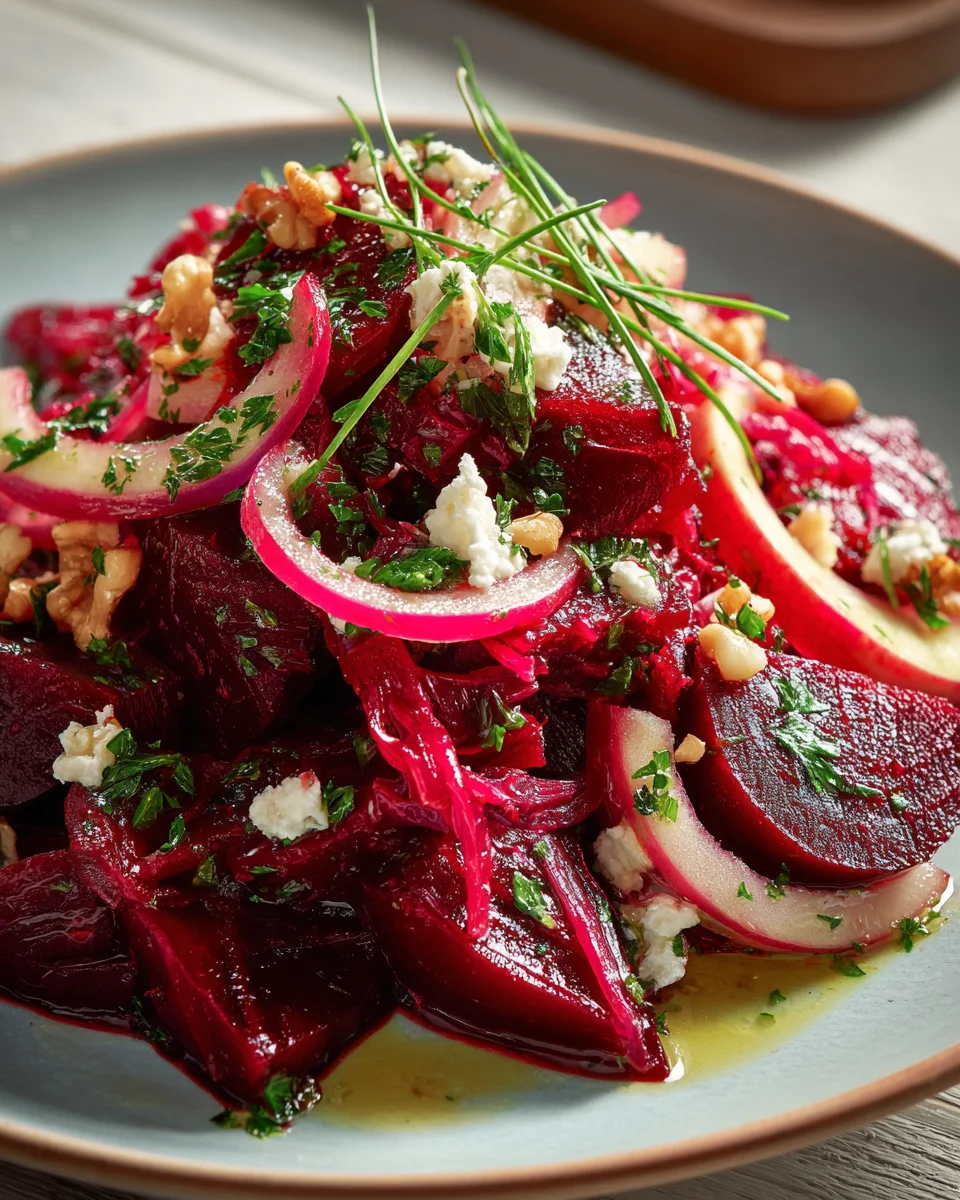 Einfacher Rote Bete Salat: Lecker, Frisch & Schnell gemacht