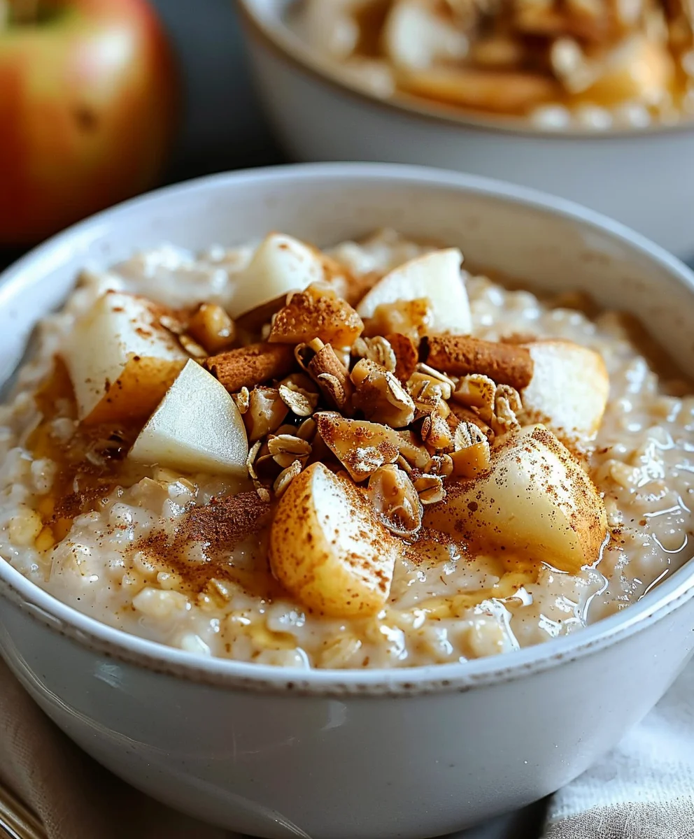 Apfel Zimt Haferbrei: Dein wohliges Frühstücksglück zum Löffeln