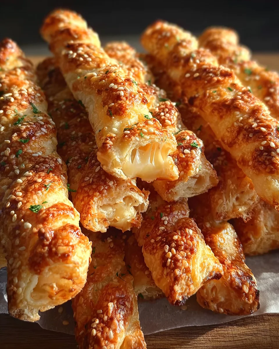 Knusprige Käsestangen Blätterteig: Einfach selber machen!