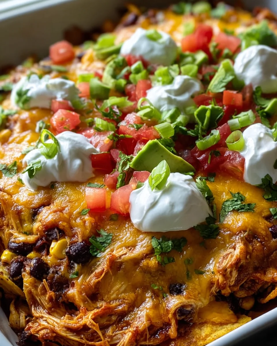 Leckerer Hähnchen Taco Auflauf: Schnell, einfach & unwiderstehlich!