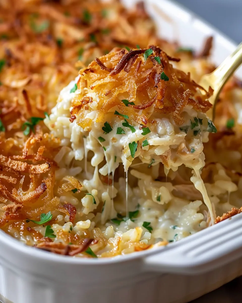 Cremiger French Onion Chicken Rice: Einfach & unwiderstehlich