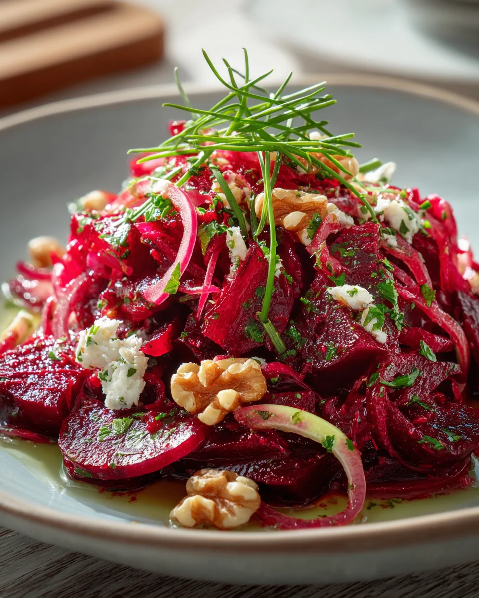 Einfacher Rote Bete Salat: Lecker, Frisch & Schnell gemacht