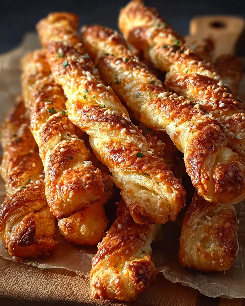 Knusprige Käsestangen Blätterteig: Einfach selber machen!