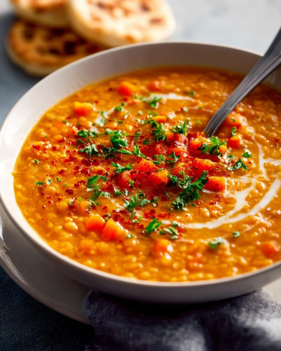 Kraftig aromatische Rote Linsensuppe – Dein schnelles Rezept.