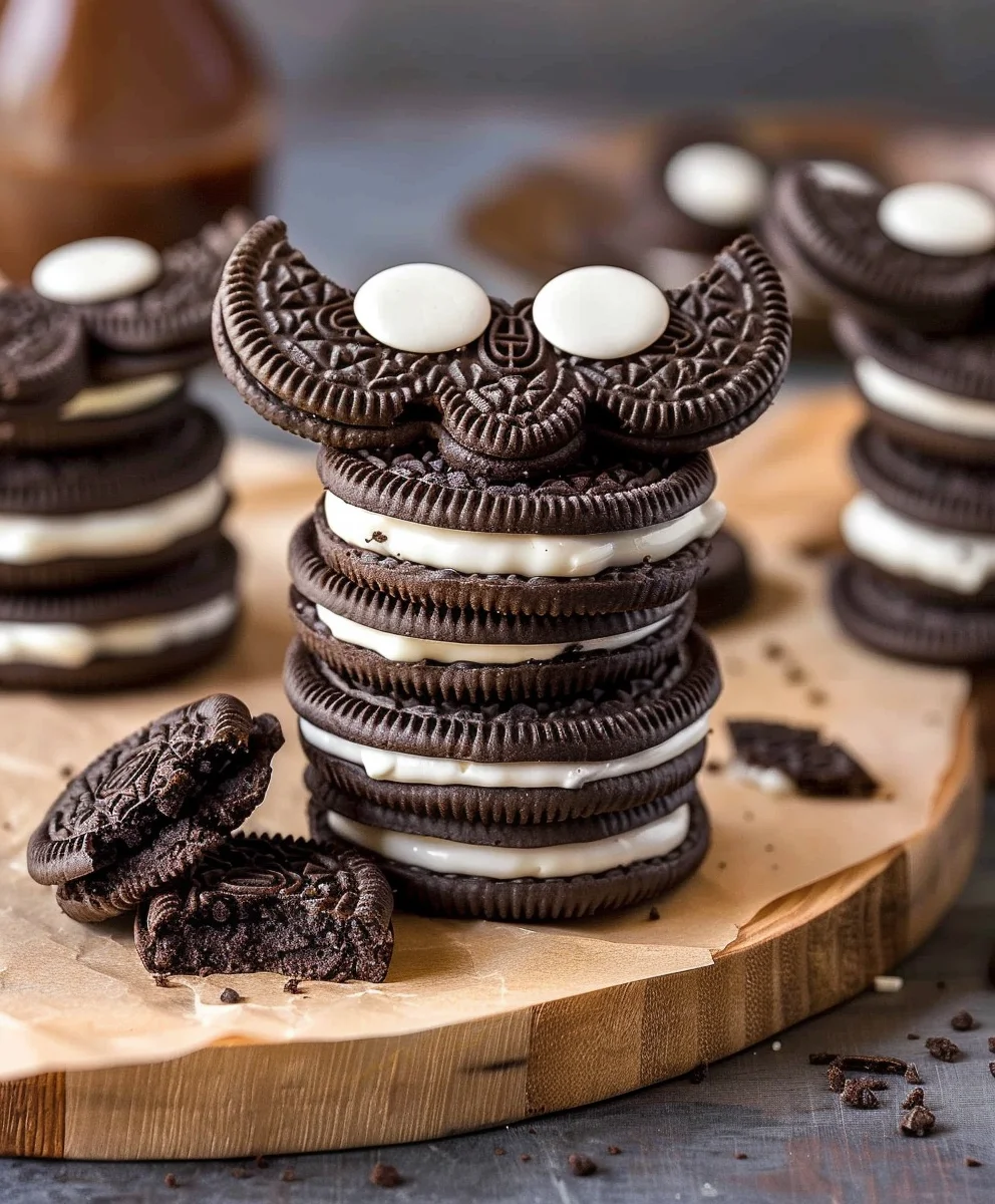 Bat Oreos Rezept: Schaurig-leckere Halloween-Snacks