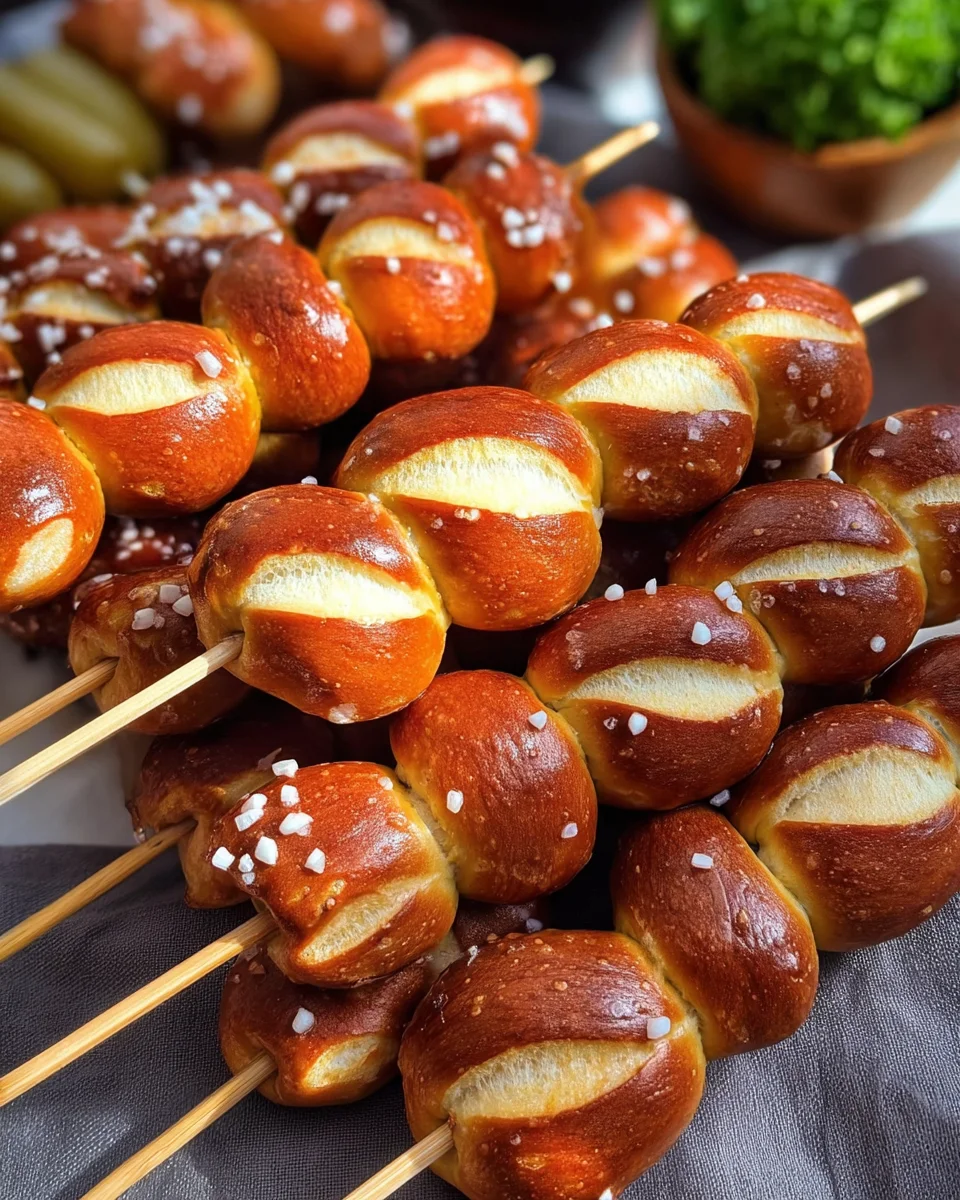 Bayrische Laugenspiesse Rezept: Herzhaft & Traditionell Genießen!