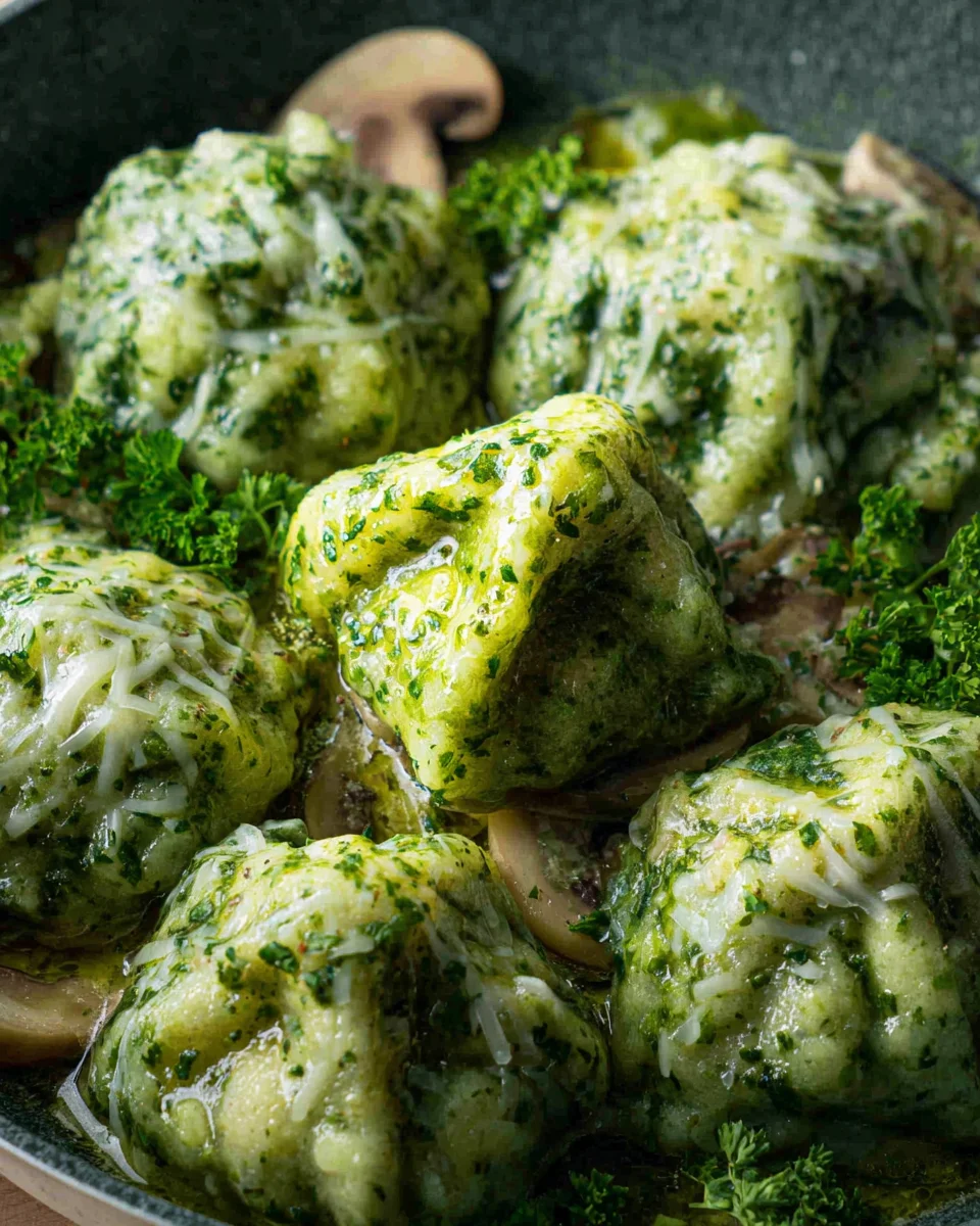 Spinatknoedel Rezept: Köstliche grüne Knödel einfach gemacht!