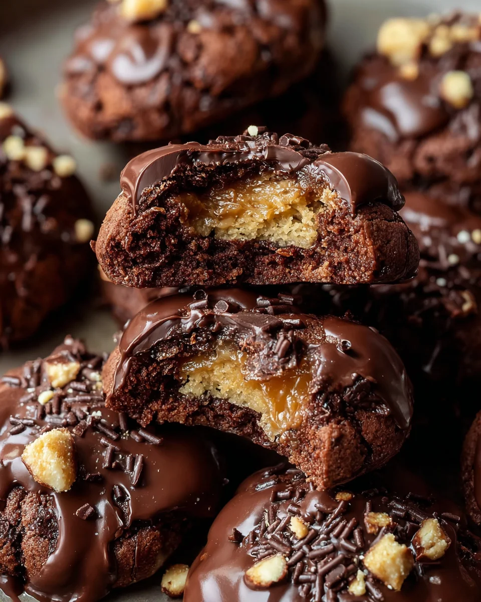 Himmlische Rocher Plätzchen – Nougat-Schoko Weihnachtskekse