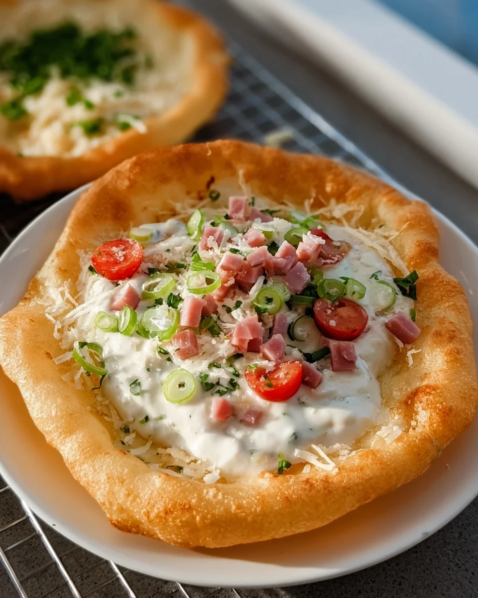 Knusprige Langos aus der Heissluftfritteuse: Schnell & Lecker!