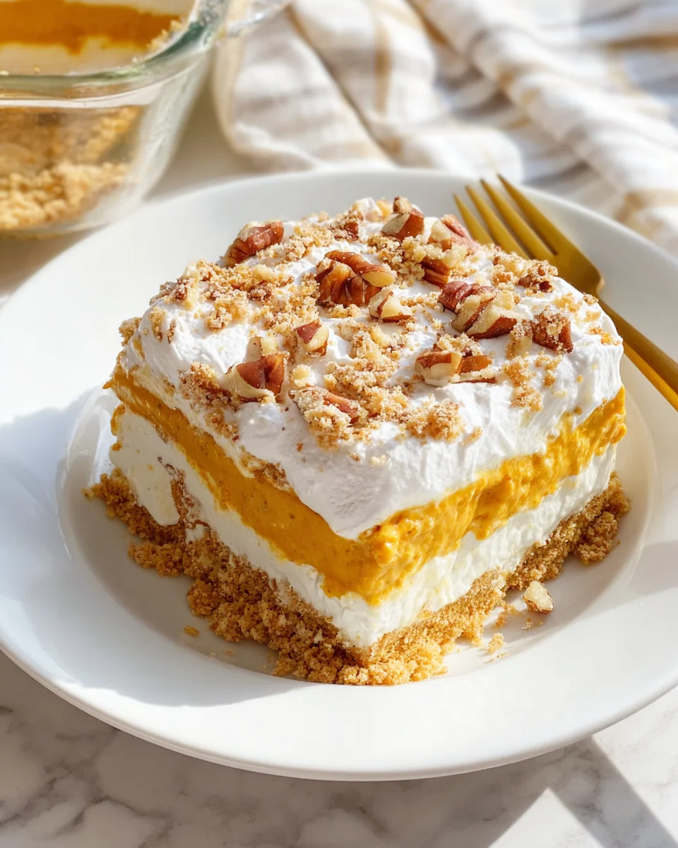 Pumpkin Lush Dessert