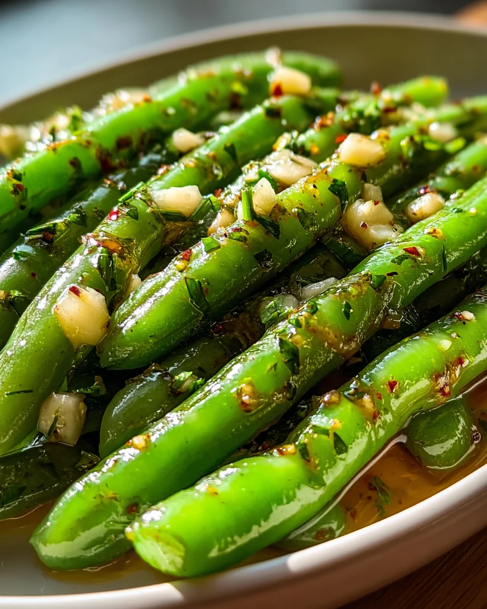 Köstliche Knoblauchbutter Grüne Bohnen: Herzhaft & Schnell!