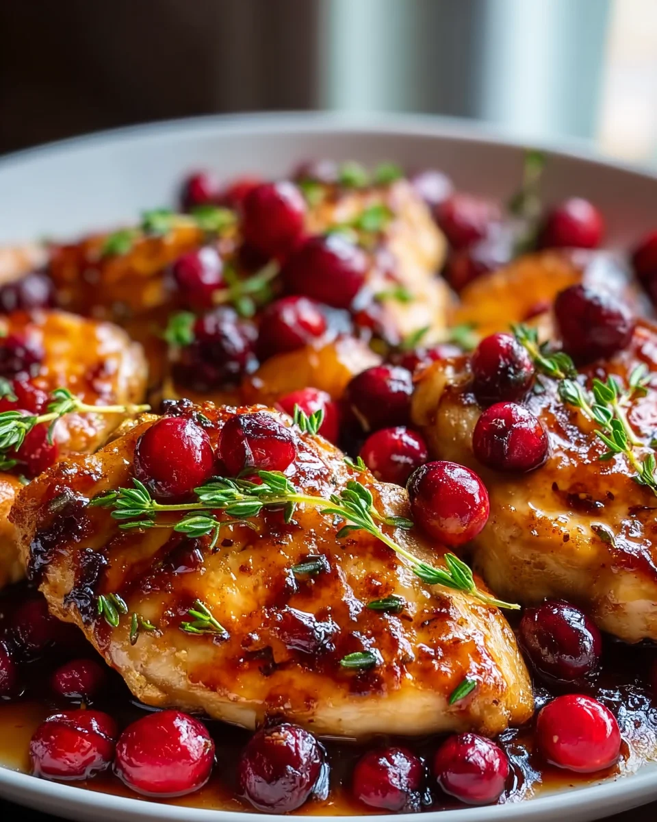 Cranberry Orange Chicken – Zart und fruchtig genießen!