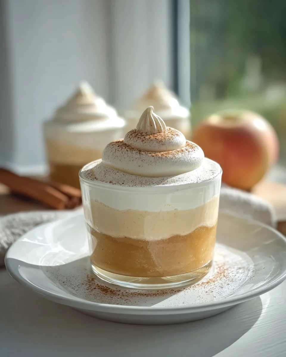 Zimtcreme mit Apfelmus: Ein süßes Rezept für puren Genuss