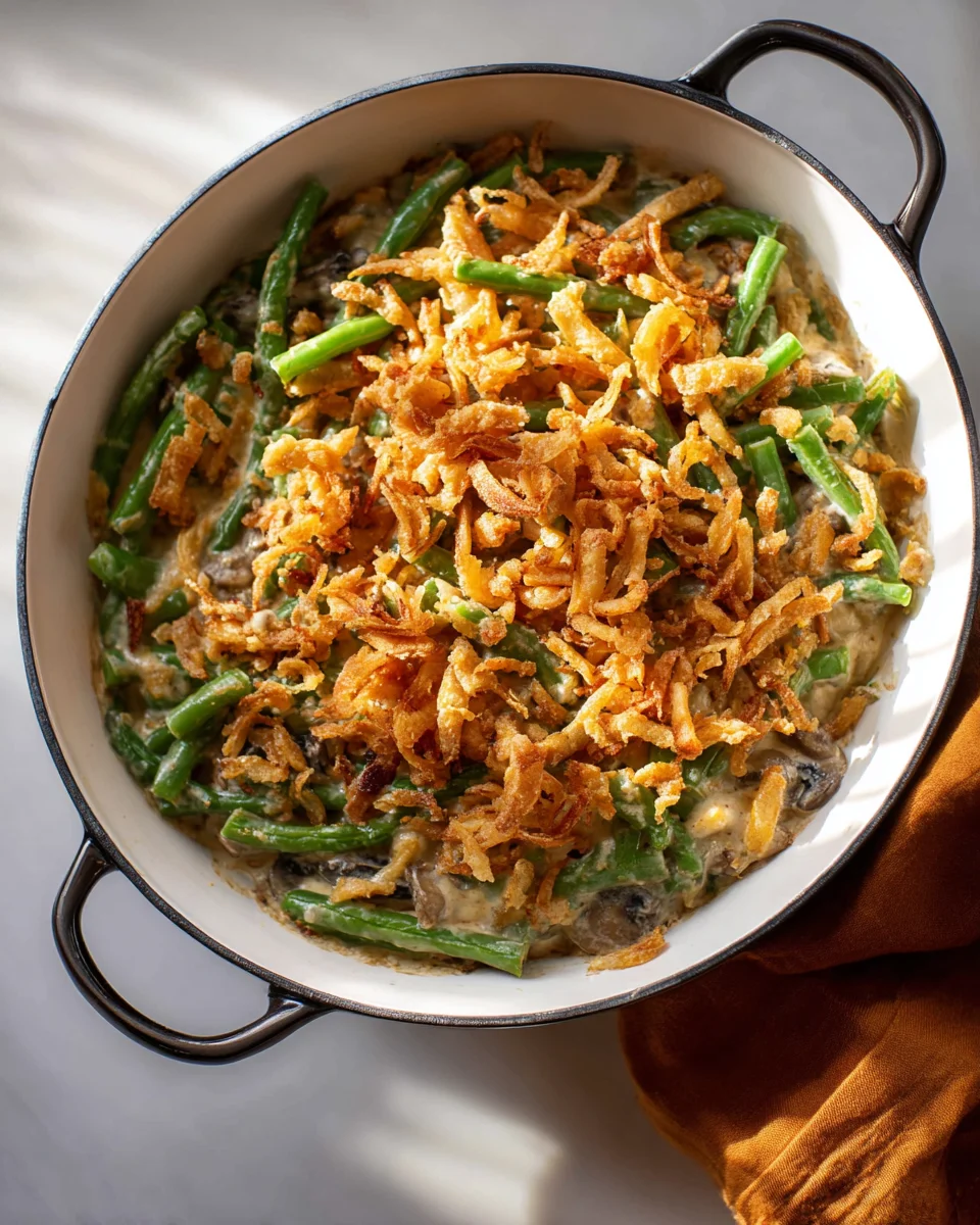 Vegane grüne Bohnen Auflauf: Lecker und einfach zubereitet!