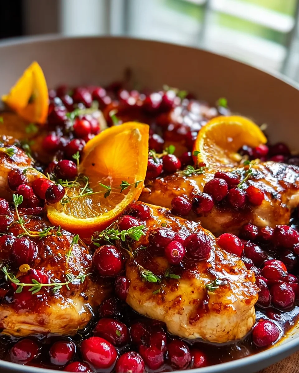 Cranberry Orange Chicken: Leckeres Rezept für jeden Anlass!