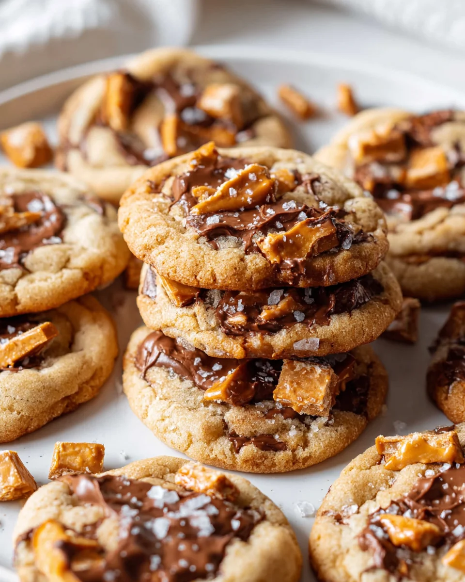 Unwiderstehliche Toffee-Kekse: Einfach backen & genießen!