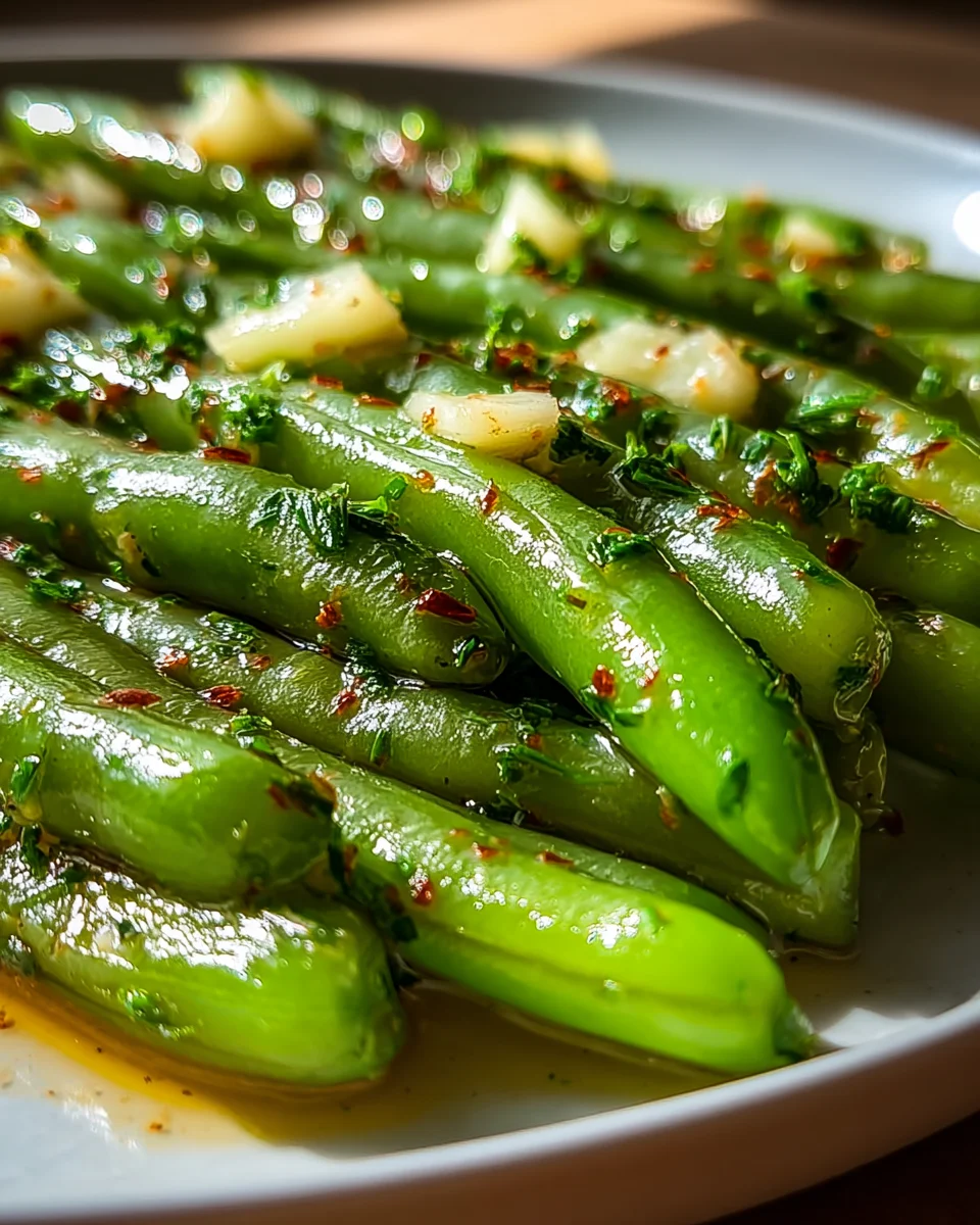 Köstliche Knoblauchbutter Grüne Bohnen: Herzhaft & Schnell!