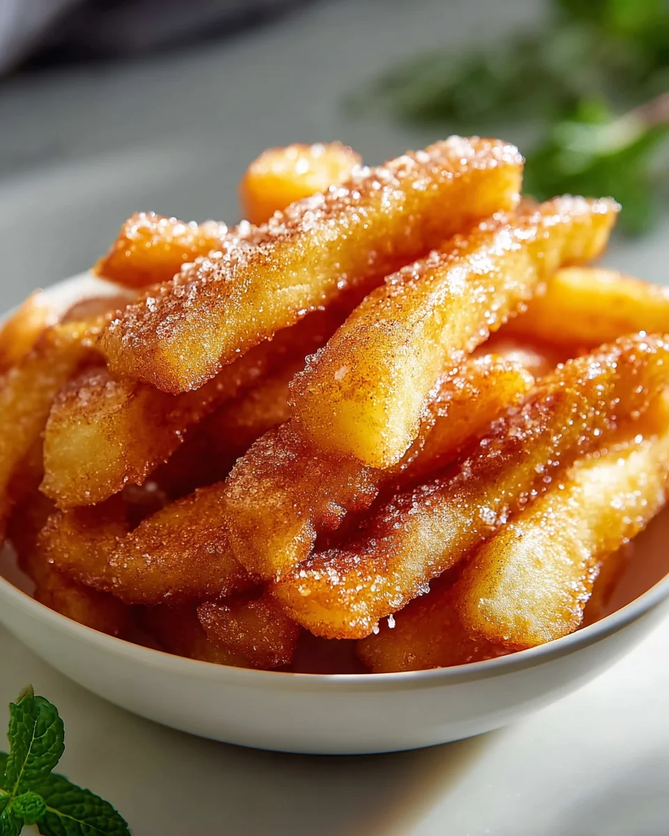 Apfelsticks im Airfryer: Knuspriger Snack für Groß & Klein!