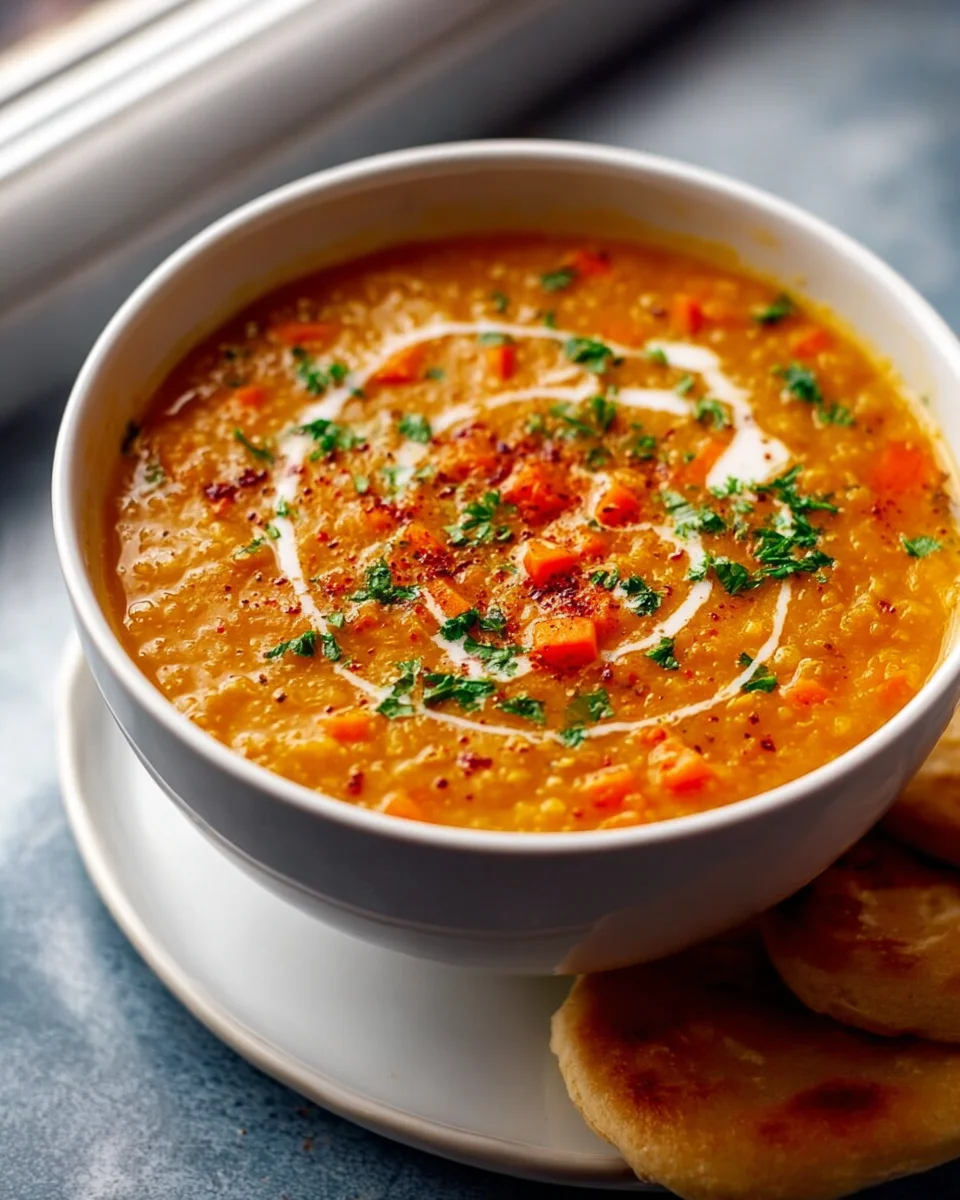Kräftige Rote Linsensuppe: Aromatisch & Herzhaft Genießen