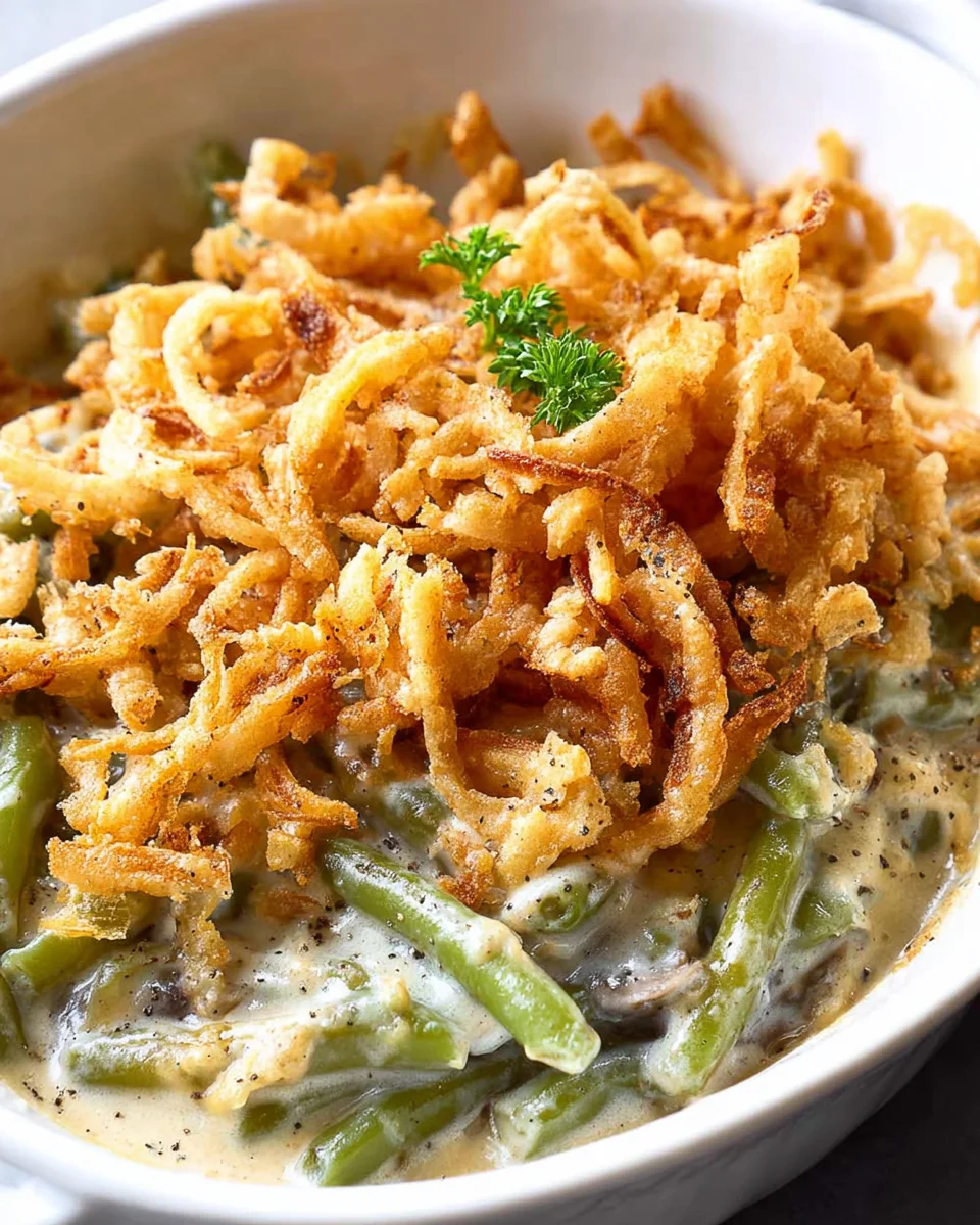 Leckere Campbells Green Bean Casserole – Einfach und Schnell!