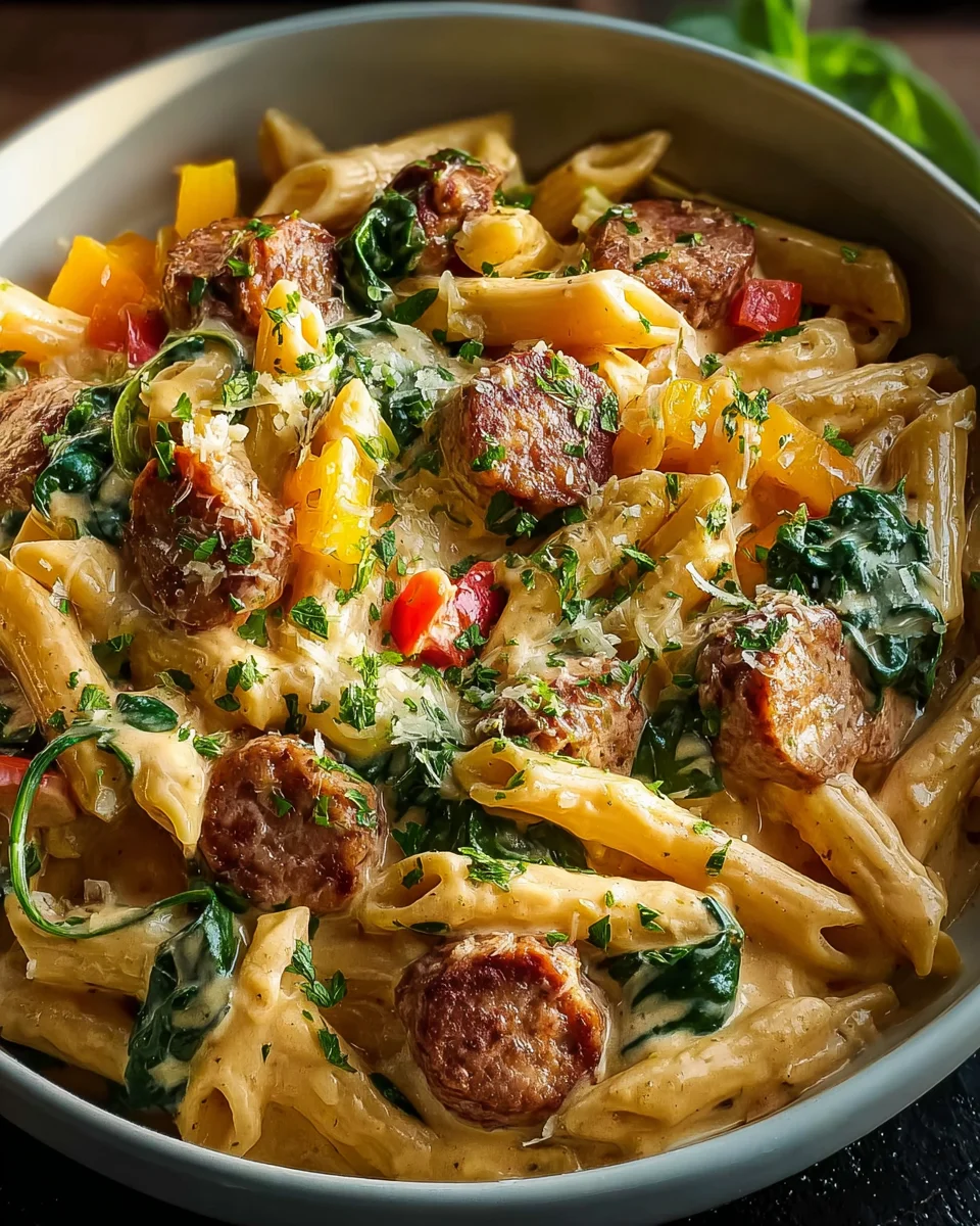 Cajun Wurst Pasta: Würziges Rezept für genussvolle Abende