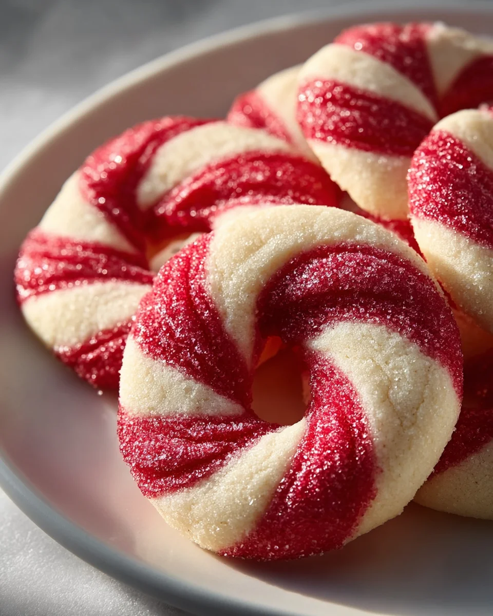 Zauberhafte Candy Cane Cookies: Süße Magie zum Backen