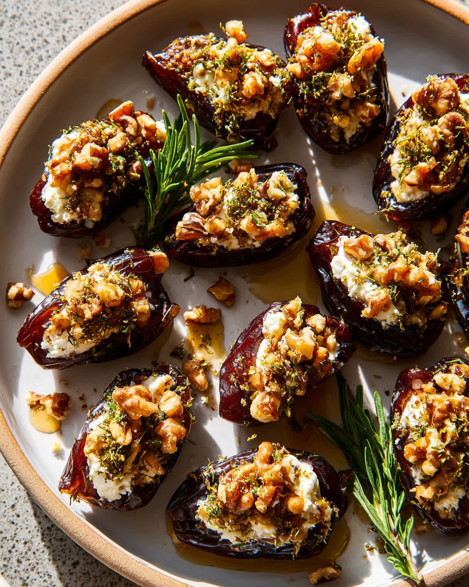 Leckere gefüllte Datteln aus dem Ofen – Einfaches Rezept!