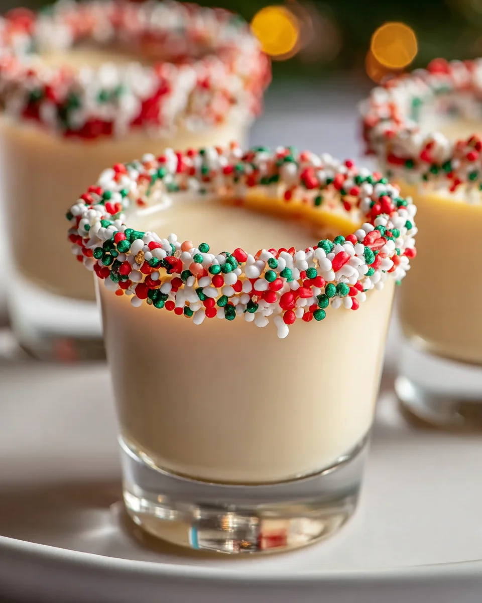 Weihnachts-Zuckerkekse Shots Rezept – Süßer Genuss für alle!