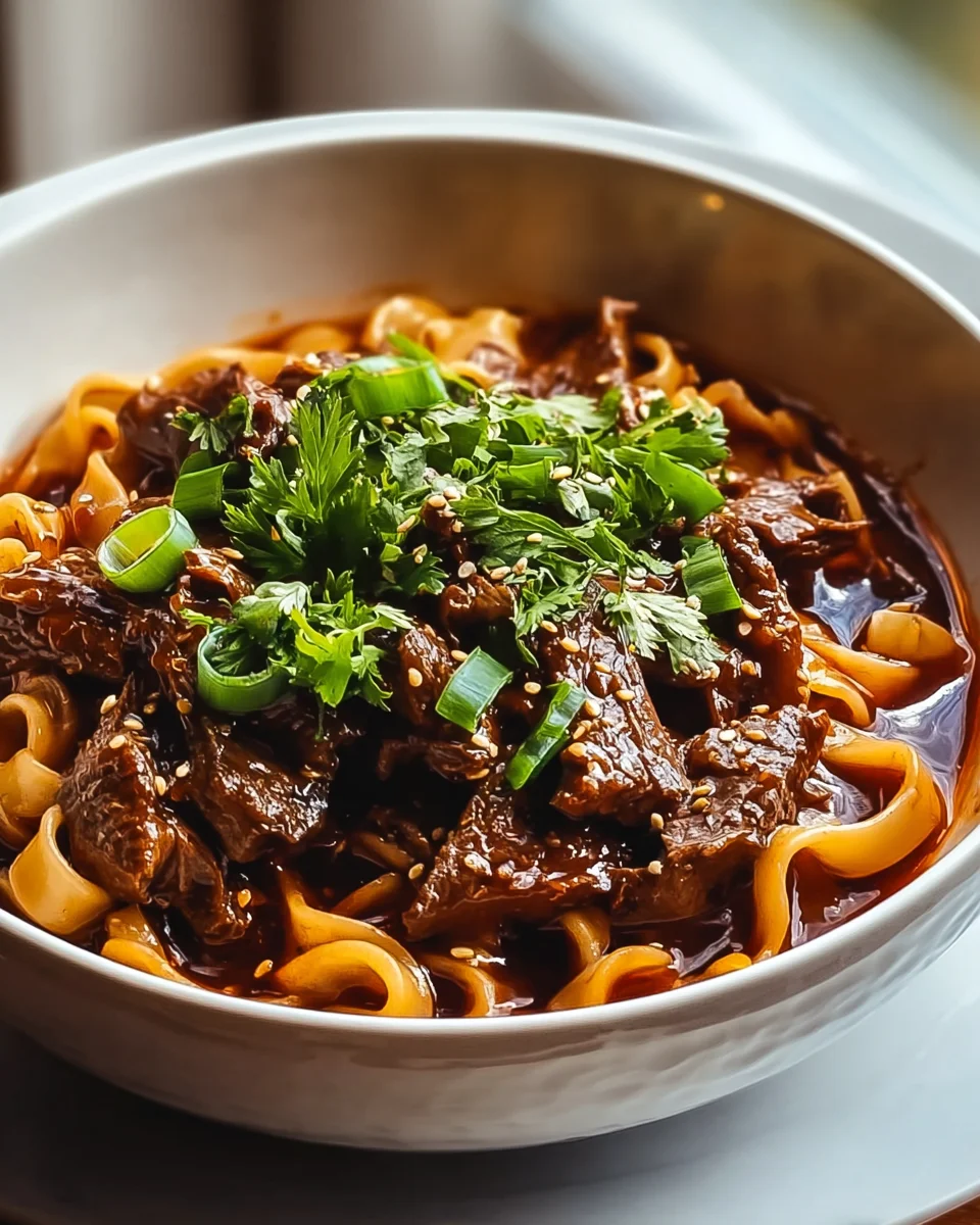 Koreanische Beef Noodles: Das ultimative Rezept für Genuss!