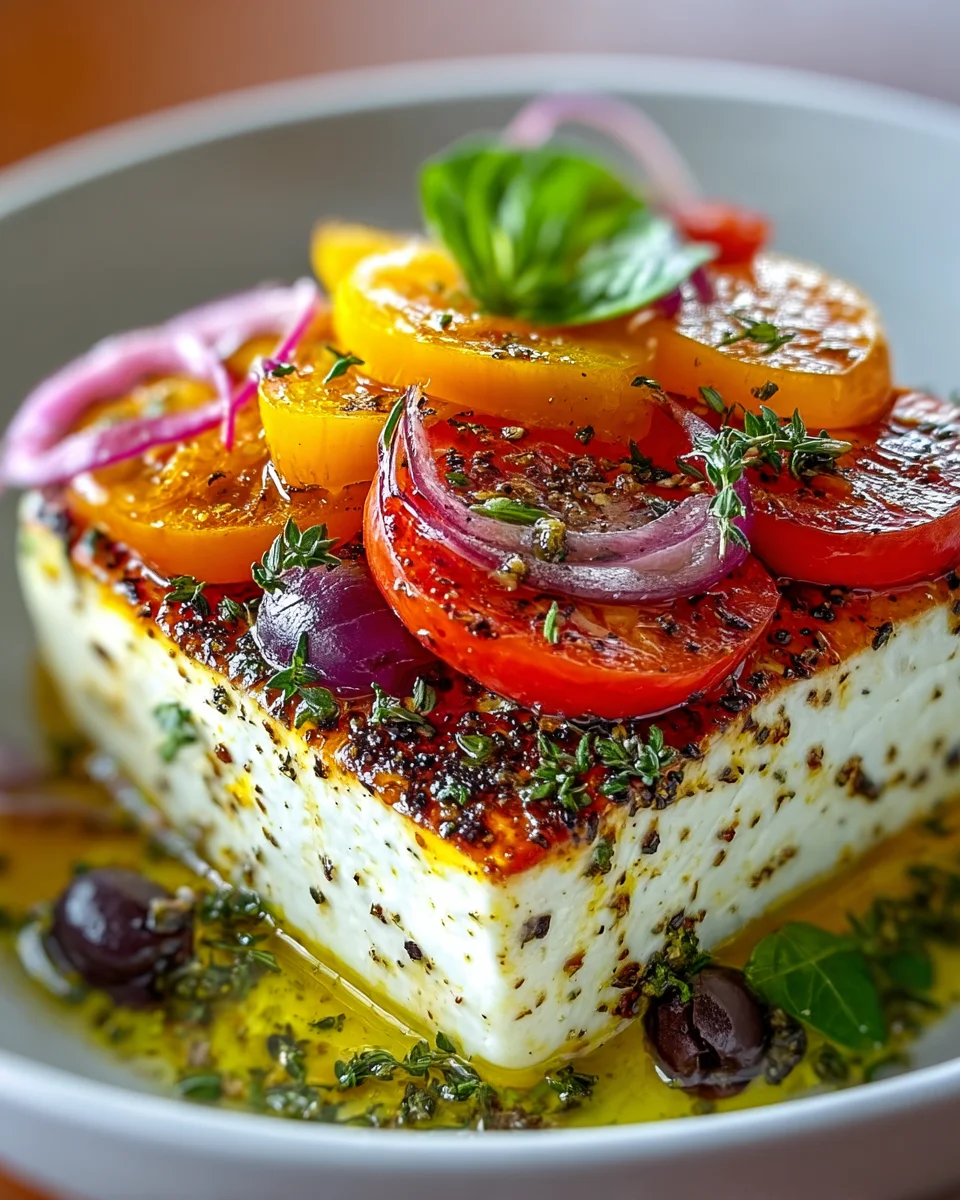 Gebackener Schafskäse nach griechischer Art – Lecker & einfach!