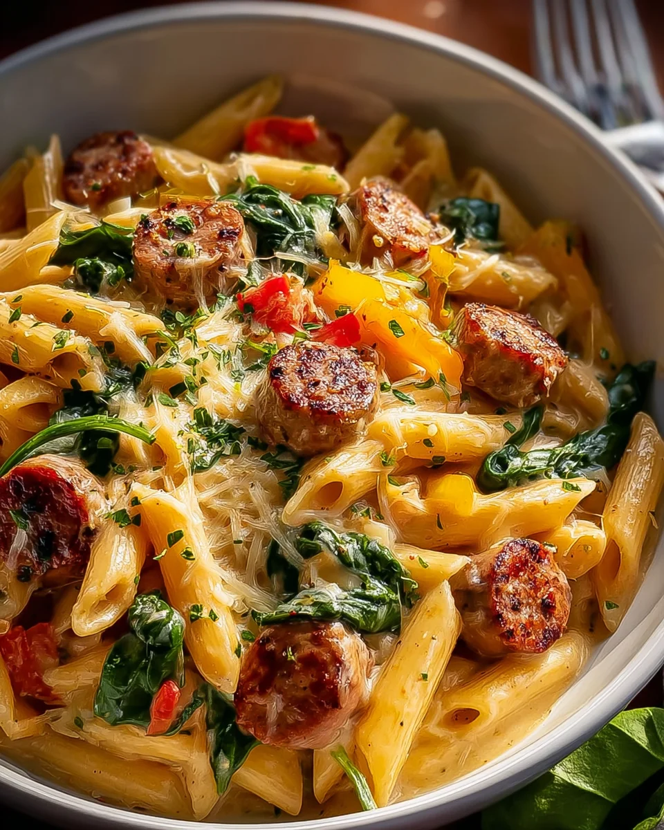 Cajun Wurst Pasta: Würziges Rezept für genussvolle Abende