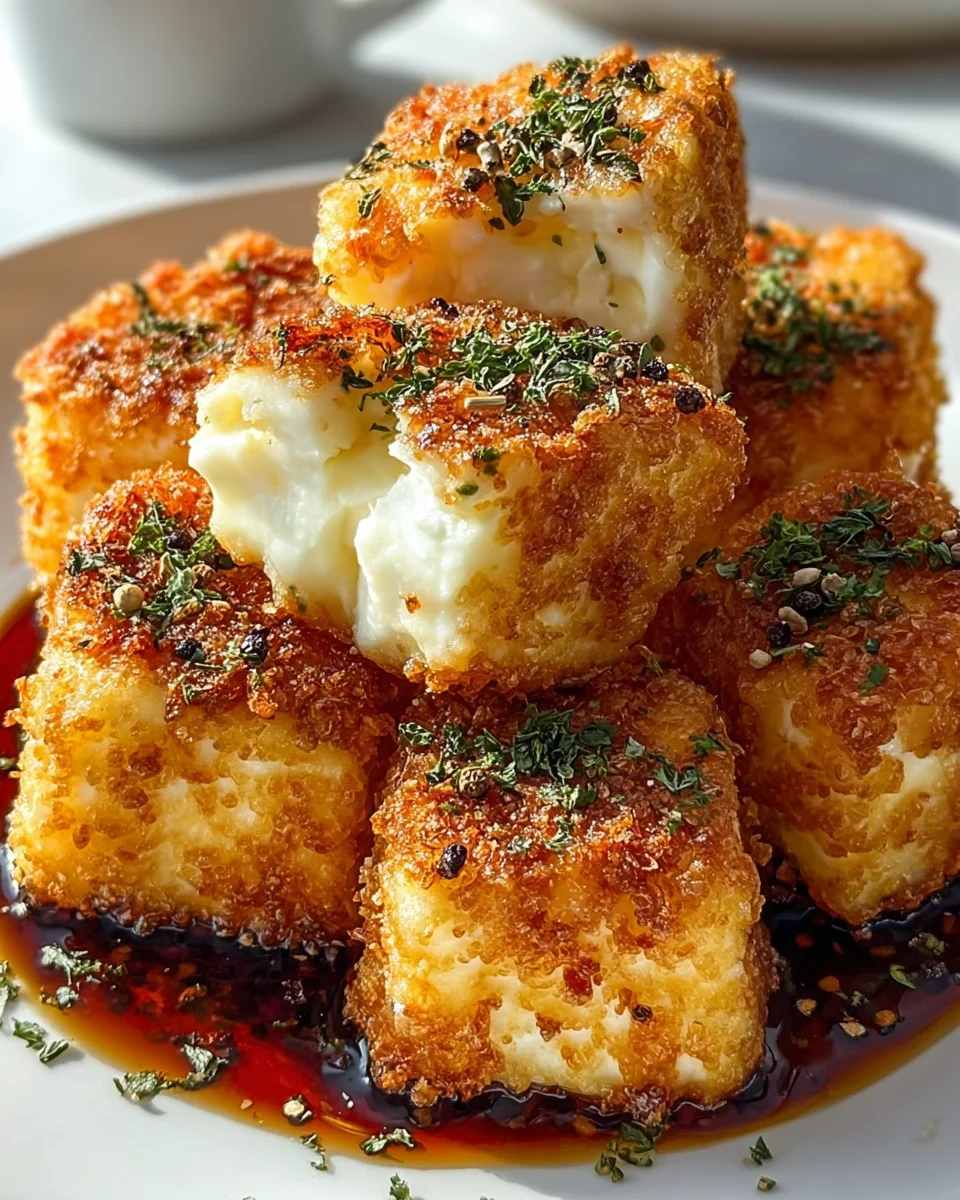 Knuspriger Feta aus dem Airfryer