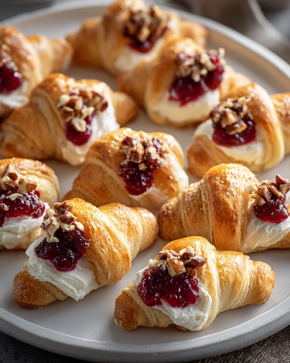 Cranberry Cream Cheese Crescent Bites: Ein himmlischer Snack!