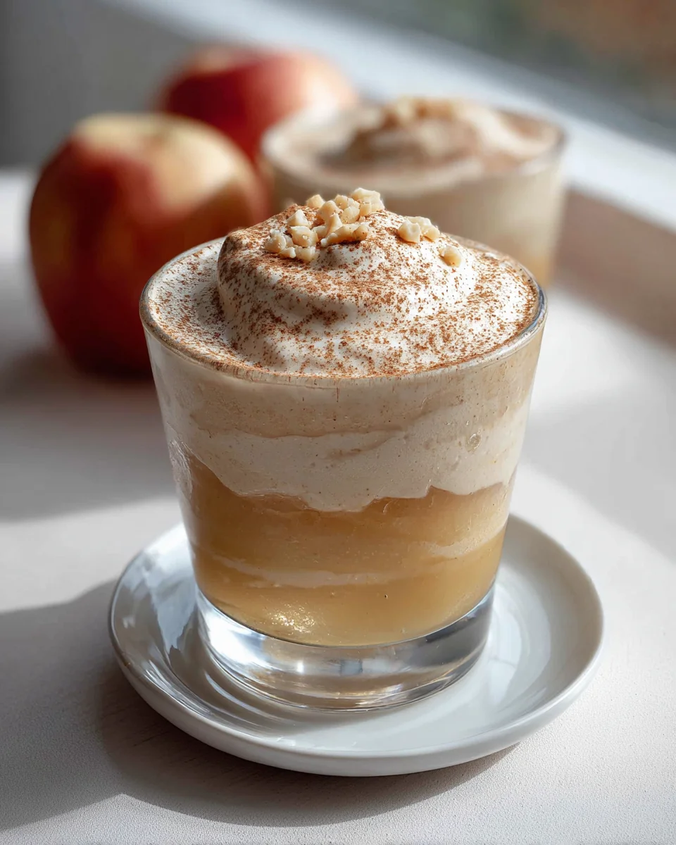 Himmlische Zimtcreme mit Apfelmus – Einfach unwiderstehlich!