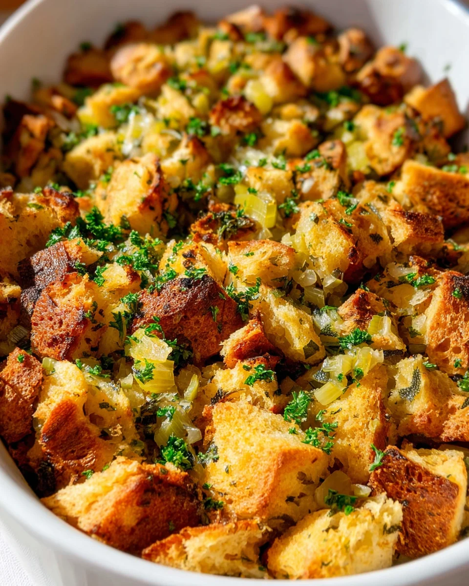 Das beste Homemade Stuffing: Einfach & lecker selbstgemacht