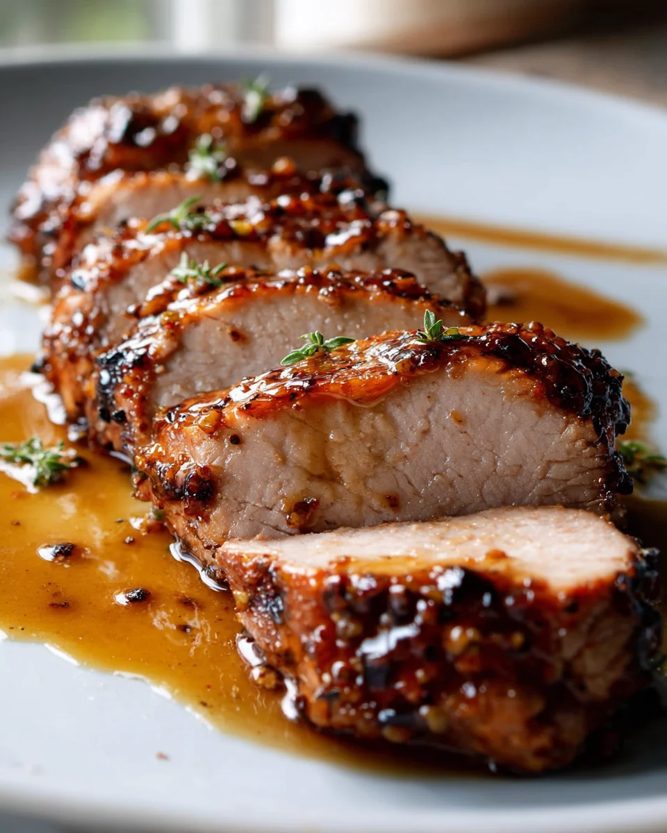 Ahorn-Dijon Glasierter Rinderfilet Rezept – Ein Genuss!