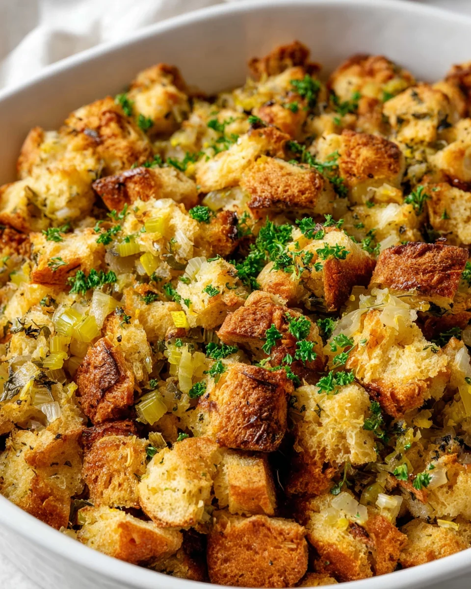 Das beste Homemade Stuffing: Einfach & lecker selbstgemacht