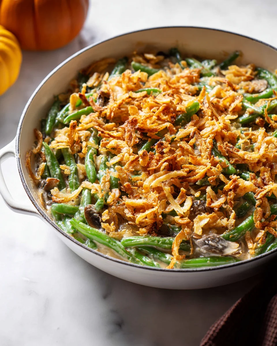 Vegane grüne Bohnen Auflauf: Lecker und einfach zubereitet!