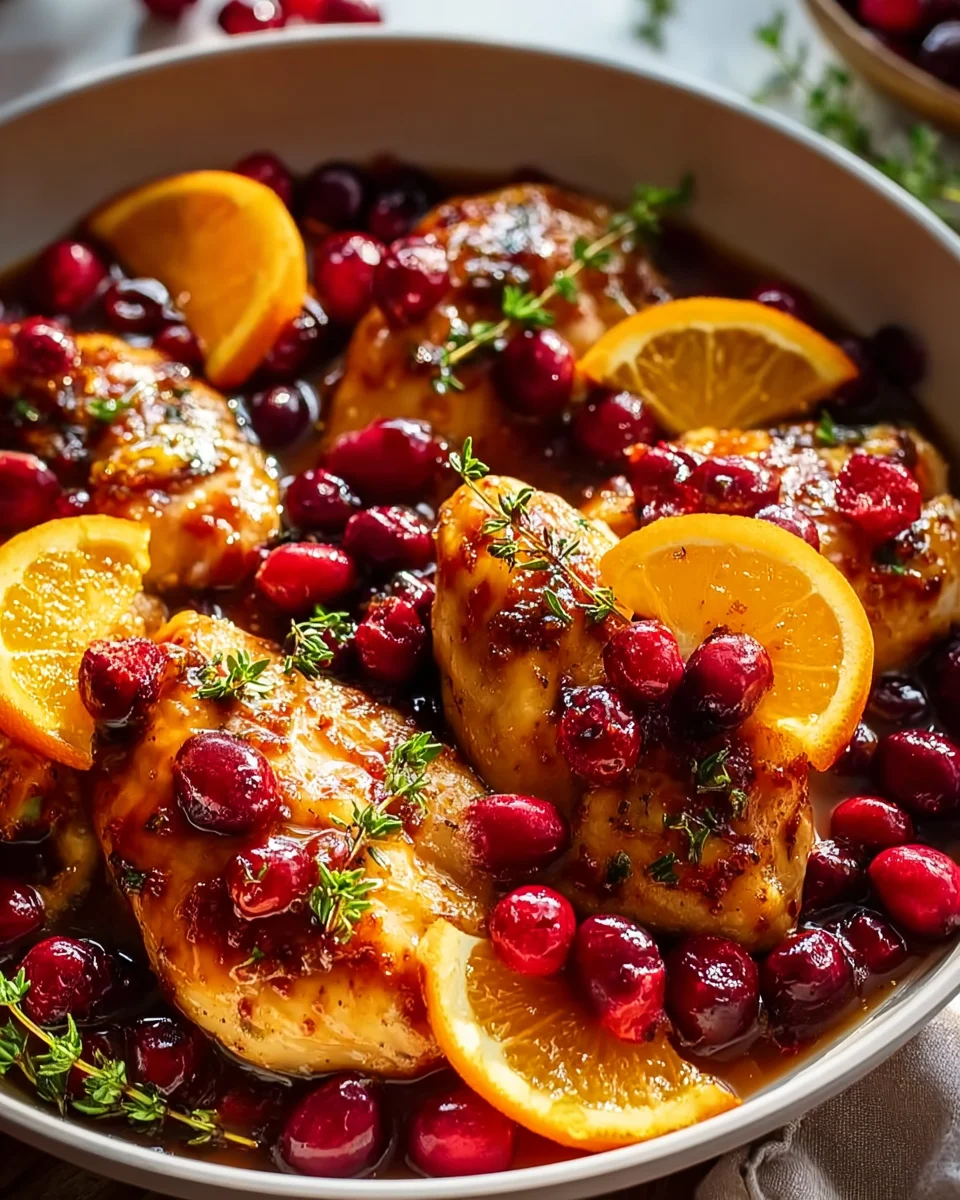 Cranberry Orange Chicken: Leckeres Rezept für jeden Anlass!
