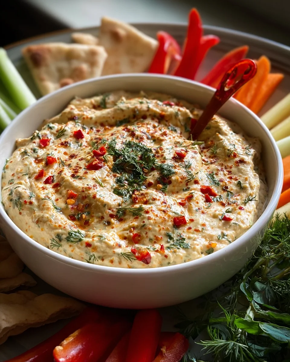 Scharfer Schafskaese Dip – Der perfekte Party-Snack!