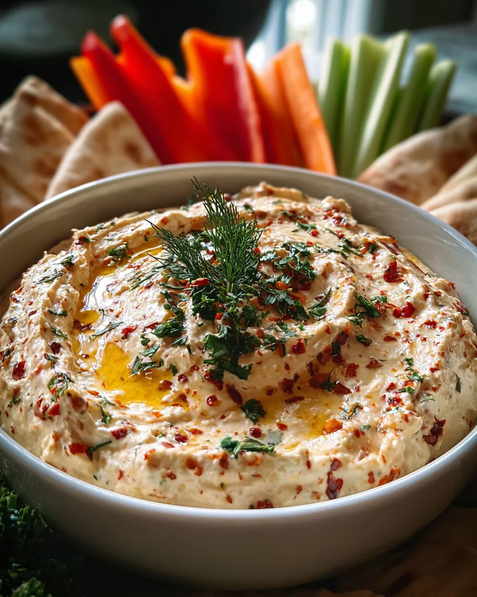 Scharfer Schafskäse Dip – Perfekt für jede Party!