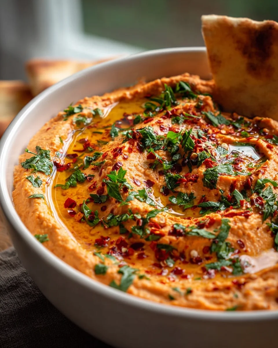 Cremiger Rote Paprika Walnuss Dip: Geheimnis für zarte Textur